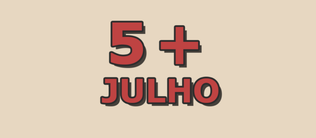 5 artigos mais acessados em julho