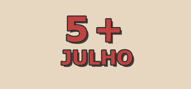 5 artigos mais acessados em julho