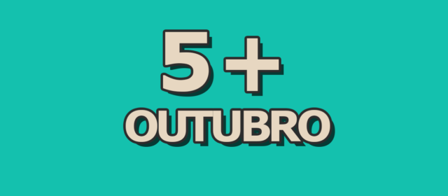 5 artigos mais acessados em outubro