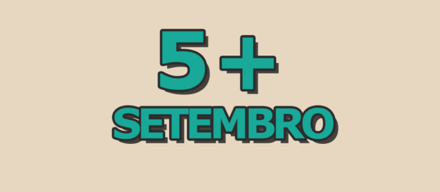 5 artigos mais acessados em setembro