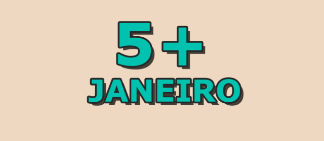 5 artigos mais acessados em janeiro