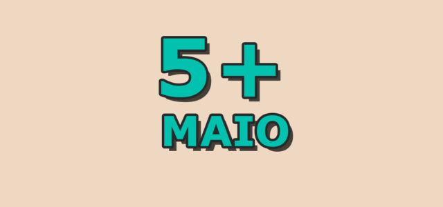 5 artigos mais acessados em maio